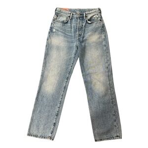 Acne Studios High Rise Cropped Jeans